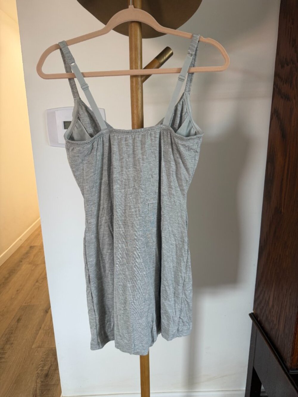 Cosabella Curvy Slip Dress heather gray small nwt - Picture 5 of 7